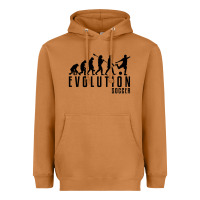 Meerkat soccer evolution Heavyweight Hoodie - linhVisuals