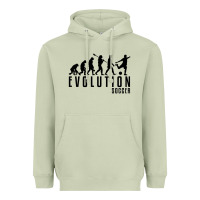 Matcha soccer evolution Heavyweight Hoodie - linhVisuals