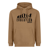 Toasted Coconut soccer evolution Heavyweight Hoodie - linhVisuals