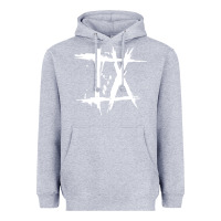 Heather Grey Ice Nine Kills - INK Heavyweight Hoodie - linhVisuals