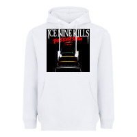 White ice nine kills 16 Heavyweight Hoodie - linhVisuals