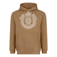 Toasted Coconut BBS Wheel Heavyweight Hoodie - linhVisuals