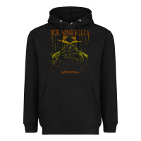 Black Ice Nine Kills Heavyweight Hoodie - linhVisuals