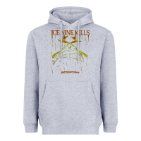 Heather Grey Ice Nine Kills Heavyweight Hoodie - linhVisuals