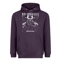 Plum Ice Nine Kills Heavyweight Hoodie - linhVisuals
