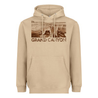 Mushroom grand canyon Heavyweight Hoodie - linhVisuals