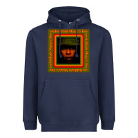 Navy erykah badu Mama's Gun Heavyweight Hoodie - linhVisuals