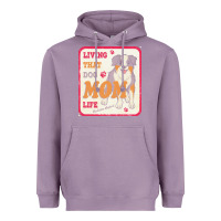 Lavender australian shepherd mom t  shirt living that dog mom life australian s Heavyweight Hoodie - linhVisuals