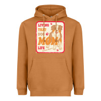 Meerkat australian shepherd mom t  shirt living that dog mom life australian s Heavyweight Hoodie - linhVisuals