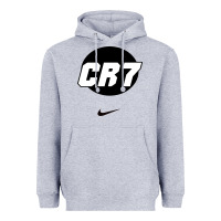 Heather Grey Cristiano CR7 Heavyweight Hoodie - linhVisuals