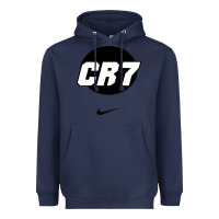 Navy Cristiano CR7 Heavyweight Hoodie - linhVisuals