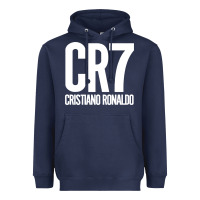 Navy Cristiano CR7 Heavyweight Hoodie - linhVisuals