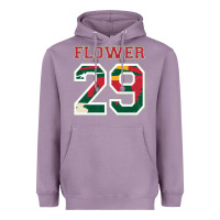 Lavender flower 29 wild goalie fleury minnesota pro ice hockey design Heavyweight Hoodie - linhVisuals