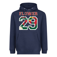 Flower 29 Wild Goalie Fleury Minnesota Pro Ice Hockey Design Heavyweight Hoodie | Teevron