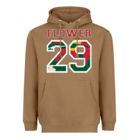 Toasted Coconut flower 29 wild goalie fleury minnesota pro ice hockey design Heavyweight Hoodie - linhVisuals