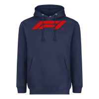Navy the official Heavyweight Hoodie - linhVisuals