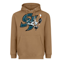 Toasted Coconut the barracuda san jose Heavyweight Hoodie - linhVisuals
