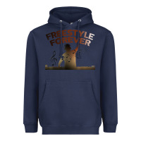 Navy freestyle dj 80s electronic dance music great concert Heavyweight Hoodie - linhVisuals