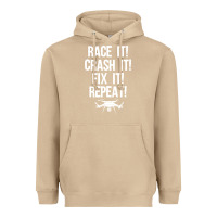 Mushroom funny drone racing design men women drone pilot rc racers Heavyweight Hoodie - linhVisuals