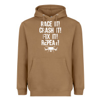 Toasted Coconut funny drone racing design men women drone pilot rc racers Heavyweight Hoodie - linhVisuals