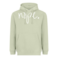 Matcha funny nope Heavyweight Hoodie - linhVisuals