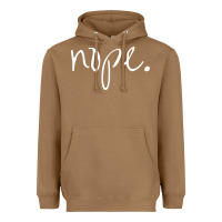 Toasted Coconut funny nope Heavyweight Hoodie - linhVisuals