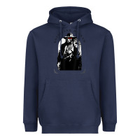 Navy hunt showdown louisiana outlaw Heavyweight Hoodie - linhVisuals