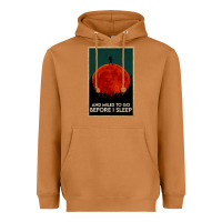 Meerkat hiking and miles to go before i sleep Heavyweight Hoodie - linhVisuals