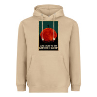Mushroom hiking and miles to go before i sleep Heavyweight Hoodie - linhVisuals