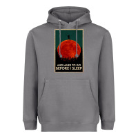 Storm hiking and miles to go before i sleep Heavyweight Hoodie - linhVisuals