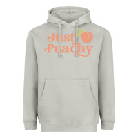 Moon Dust just peachy retro 70s georgia peaches summer fruit Heavyweight Hoodie - linhVisuals
