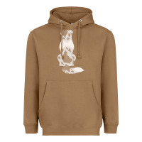 Toasted Coconut australian shepherd Heavyweight Hoodie - linhVisuals