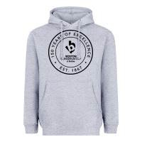 Heather Grey boston conservatory Heavyweight Hoodie - linhVisuals