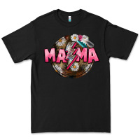 Black Mama lightning bolt Mother's Day Premium Tee - CowGirlArtShop
