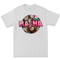 Dove Grey Mama lightning bolt Mother's Day Premium Tee - CowGirlArtShop