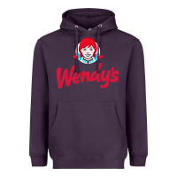 Plum wendys restaurant Heavyweight Hoodie - linhVisuals