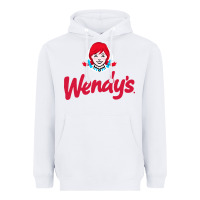 White wendys restaurant Heavyweight Hoodie - linhVisuals