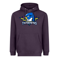 Plum the thunderbirds springfield Heavyweight Hoodie - linhVisuals