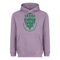 Lavender troop beverly hills single color Heavyweight Hoodie - linhVisuals