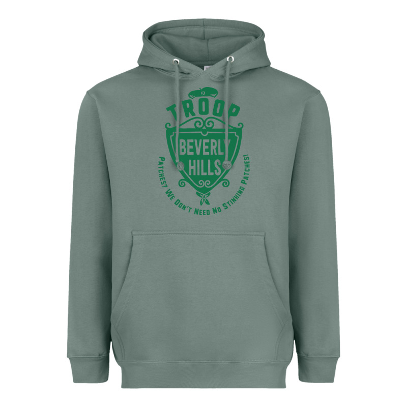 Troop Beverly Hills Single Color Heavyweight Hoodie by linhVisuals | Teevron