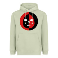 Matcha eleggua 2 colors face Heavyweight Hoodie - linhVisuals