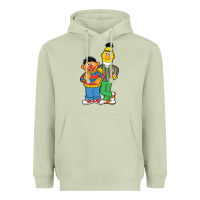 Matcha bert and ernie Heavyweight Hoodie - linhVisuals