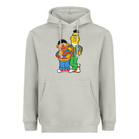 Moon Dust bert and ernie Heavyweight Hoodie - linhVisuals