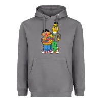 Storm bert and ernie Heavyweight Hoodie - linhVisuals