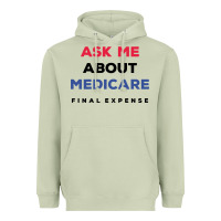 Matcha ask me about medicare final expense Heavyweight Hoodie - linhVisuals