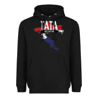 Black mens tata croatian father croatia bester papa father's day Heavyweight Hoodie - linhVisuals
