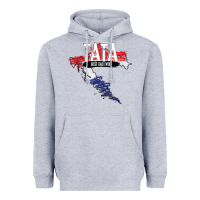 Heather Grey mens tata croatian father croatia bester papa father's day Heavyweight Hoodie - linhVisuals