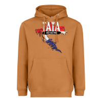 Meerkat mens tata croatian father croatia bester papa father's day Heavyweight Hoodie - linhVisuals