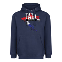 Navy mens tata croatian father croatia bester papa father's day Heavyweight Hoodie - linhVisuals