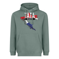 Sage mens tata croatian father croatia bester papa father's day Heavyweight Hoodie - linhVisuals
